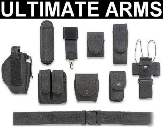 Uag police-law enforcement duty belt+pistol holster P1