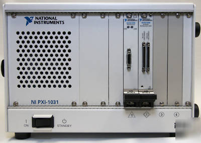National instruments daq system - pxi 1031, 6289, 8360