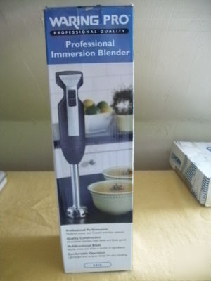 New waring pro SB10 immersion blender 2-speed brand 