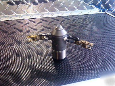 Sewer jetter root cutter nozzle combo 3/8