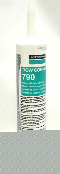 Dow corning 790 silicone building sealant gray grey X6