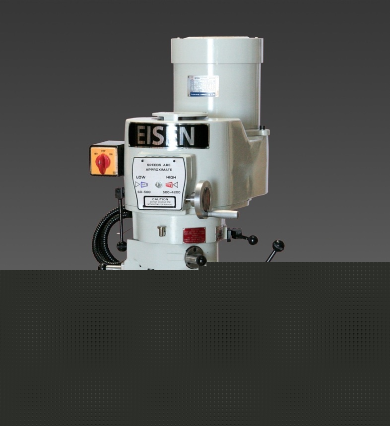 Milling head replacement for bridgeport milling machine