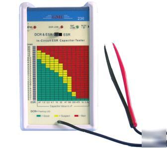 New ** ** in-circuit esr & dcr capacitor tester model 236