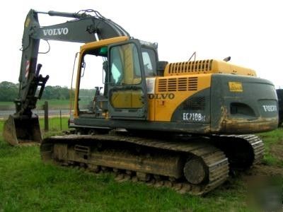 04 volvo ec 210BLC excavator trackhoe exc cond 3300 hrs