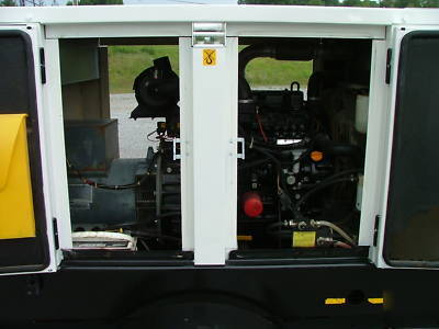 2004 atlas copco 22KW generator yanmar diesel trailer