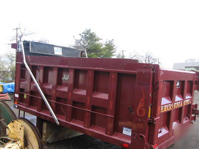 2005 j&j 14 ft. steel dump truck body