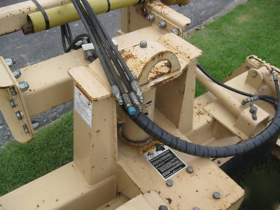 Ati 605 preseeder landscape tiller rock rake grader