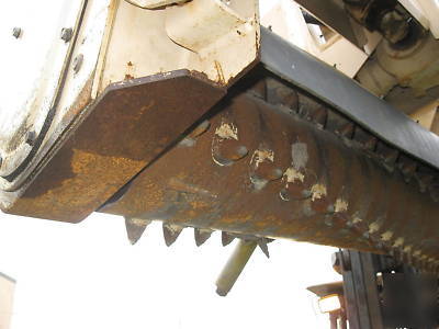 Ati 605 preseeder landscape tiller rock rake grader