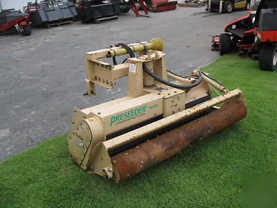 Ati 605 preseeder landscape tiller rock rake grader