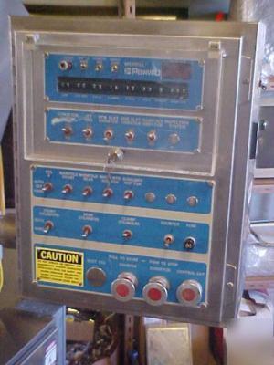 Merrill model 72-16-ah slat counter/container filler 