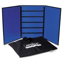 New slotwall 3-panel tabletop display system with pv...