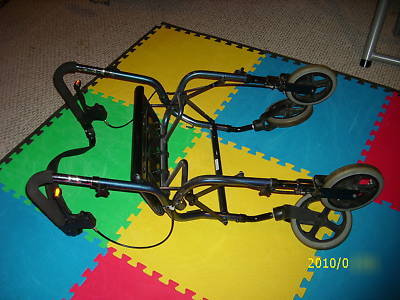 Nova. sit-or stand behind rolling walker