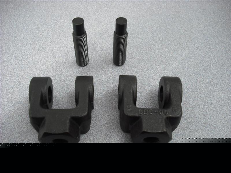 Pair of hydro-line hydraulic female clevis & pair studs