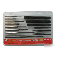 Punch & chisel set 14 pieces CHIPC14