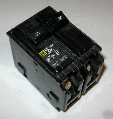 Square d homeline 30A 30 amp 2 pole breaker HOM230
