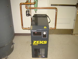 Sullair 1100E rotary screw air compressor 15HP