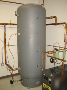Sullair 1100E rotary screw air compressor 15HP