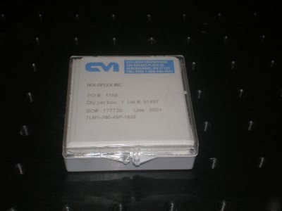Cvi laser line mirror, 780 nm cw