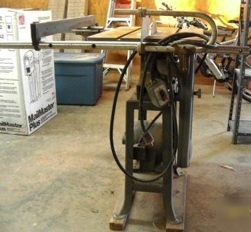 Delta milwaukee table saw 1940's mot. 115V 13Ã¥ 60CY 1HP