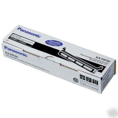 New panasonic genuine kx-FAT92A toner cartridge -brand 