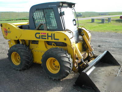 2002 gehl 7800 951 hours SL7800 2 speed heat & a/c