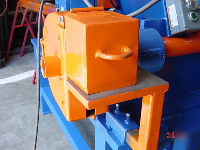 Custom built hi- production belt grinder/ sander