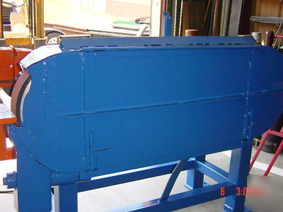 Custom built hi- production belt grinder/ sander