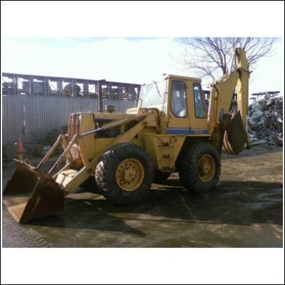 Dynahoe 490 backhoe loader