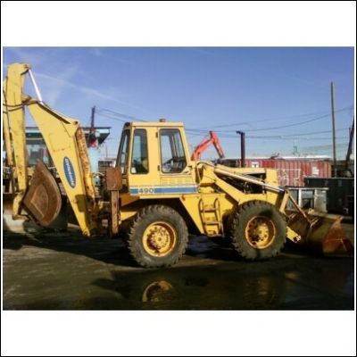 Dynahoe 490 backhoe loader