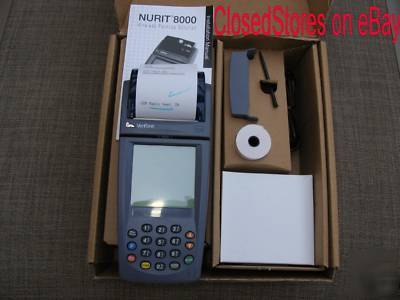 New verifone nurit 8000/8020 gprs pci compliant *brand *