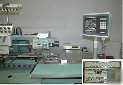 Tajima tme-HC906 embroidery machine - 6 head