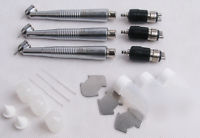 3 pcs 45 degree dental high speed handpiece 360 swivel 