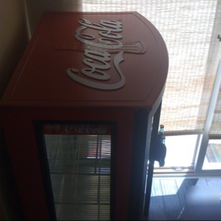 Coke coca cola beverage air refrigerator fridge 