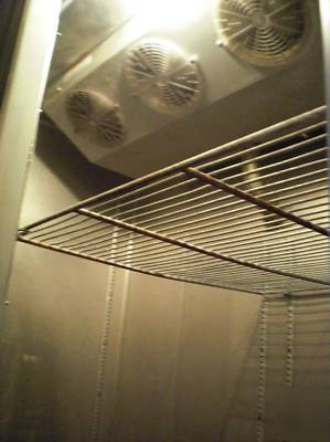 Commercial freezer - two door - works great 