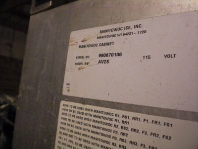Commercial freezer - two door - works great 