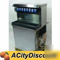 Follett restaurant 8 head soda head w/ ice dispenser