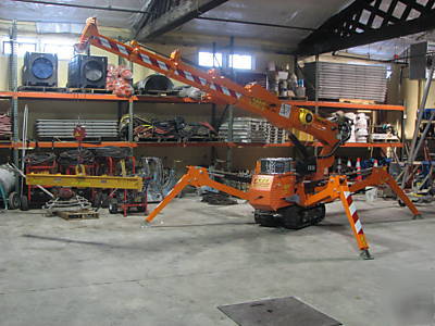 Mini crane- jekko SPD360- rental ad