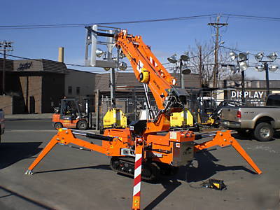 Mini crane- jekko SPD360- rental ad