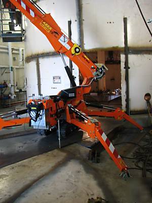 Mini crane- jekko SPD360- rental ad