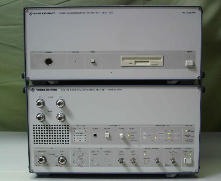 Rohde & schwarz crtc /a radiocommunication test set duo