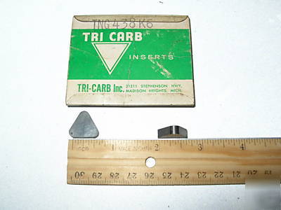 Tri-carb tng-438 carbide inserts