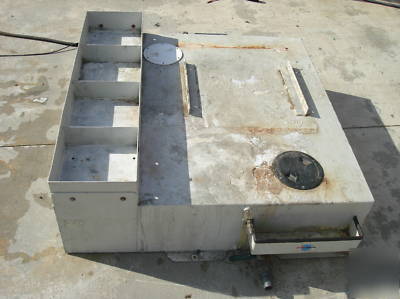 Water tank - hydramaster truckmount carpet cleaning van