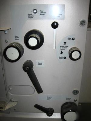 Xerox cp bourg collator automatic stitcher w/ 2 heads