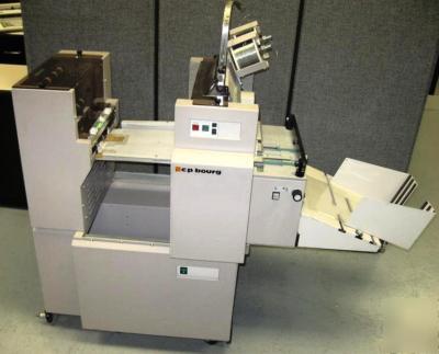 Xerox cp bourg collator automatic stitcher w/ 2 heads