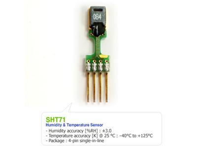 Relative humidity and temperature sensor SHT71