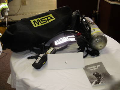 Self contained breathing apparatus msa