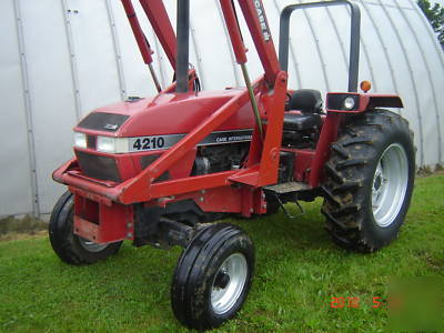 Caseih 4210 utility tractor with 2250 front end loader