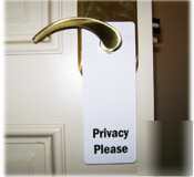 New environmentally friendly door hangers - 3IN x