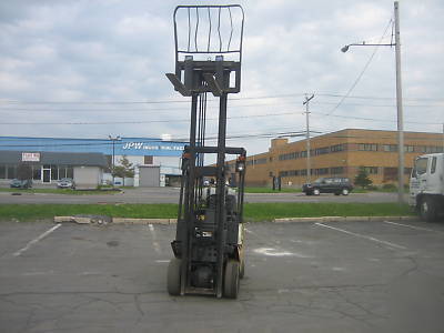 Tcm 3000# forklift cushion tire lp power ready to work