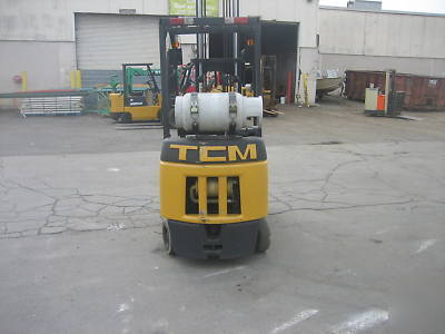 Tcm 3000# forklift cushion tire lp power ready to work
